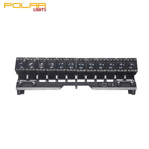 פולטי אורות הובילו 12 x60w עם רצועות הוביל לשטוף עם רצועות מוט אור פיקסל אור לשטוף ראש נע עבור אירוע מופע - Product Image 5