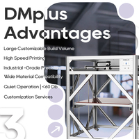 Impresora 3D Industrial FDM de Gran Formato Dowell DM10-16Plus, Tamaño Grande 1600mm con Doble Extrusor
