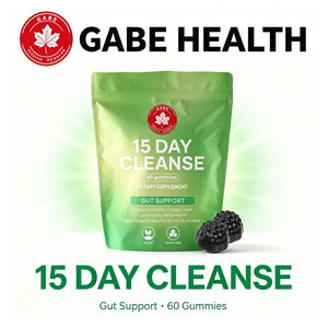Gomitas Detox de 15 Días para la Salud Intestinal, Apoyo Digestivo, Alivio del <span class=keywords><strong>Estreñimiento</strong></span>, a Base de Hierbas, Veganas, 60 Unidades, ODM/OEM - Product Image 1