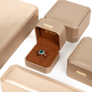 กล่องใส่เครื่องประดับหนัง PU คุณภาพพรีเมียม Zebo ปรับแต่งได้ พร้อมโลโก้ส่วนตัว บรรจุภัณฑ์ระดับไฮเอนด์สำหรับแบรนด์เครื่องประดับชั้นดี - Product Image 2