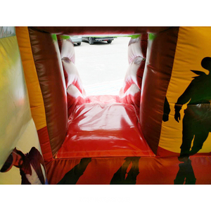 6X4.5 Mét Thương Mại Lớp Trẻ Em Cowboy Inflatable <span class=keywords><strong>Bouncy</strong></span> Castle Với Slide Chứng Nhận Bởi EN14960 Từ Trung Quốc Inflatable Nhà Máy - Product Image 5