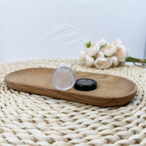 Pots en plastique ronds roses noirs blancs personnalisés Crème cosmétique en plastique - Product Image 5