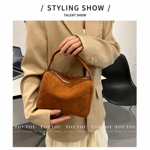 Women's Large Capacity Eco-Friendly Cosmetic <b>Bag</b> Cute Fashional Large Capacity Zipper Durable Portable New Elegant Handbag - Product Image 2