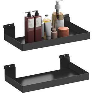 Móc và móc treo bảng điều khiển slatwall-Hệ thống hiển thị hàng hóa có thể điều chỉnh cho các cửa hàng bán lẻ, nhà để xe và phòng trưng bày - Product Image 1