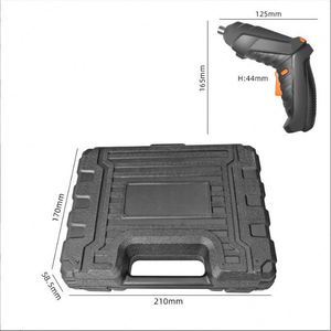 Tournevis électrique multifonctionnel portatif rechargeable, perceuse à percussion, perceuse pistolet, qualité industrielle, 3000 tr/min, 10 Nm <span class=keywords><strong>max</strong></span>. - Product Image 1