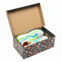 Caja de Embalaje de Cartón Corrugado Personalizada para Zapatos |   Caja de Cartón Plegable Resistente para Envío de Calzado (OEM/ODM) con MOQ Bajo