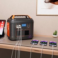 Système de stockage d'énergie solaire extérieur CXS 500W (batterie LiFePO4) à onde sinusoïdale pure avec protection contre les surcharges et fonctionnalités intelligentes