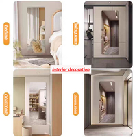 Customized Acrylic Mirror Self Adhesive Background Wall 2025 New Decorate 3D Wall Mirror Acrylic