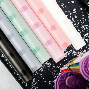 Trung Quốc Nhà máy bán dễ thương Dot Bouquet hoa gói giấy 60cm * 60cm không tráng đặc biệt kỹ thuật số in giấy & bìa - Product Image 3