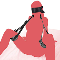 Vente en gros usine : Kits d'équipement BDSM SM en cuir pour bondage, jouets sexuels pour adultes, femmes, couples, femmes mariées, avec menottes et entraves de cheville