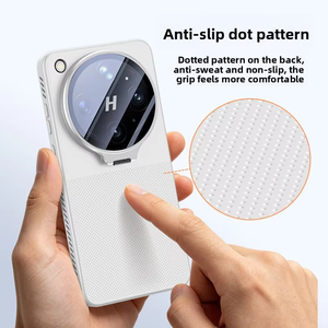 Funda Protectora para Teléfono con Diseño de Puntos, Disipación de Calor, para Oppo FIND X9 Ultra, con Soporte para Lente y Protección Contra Impactos - Product Image 3