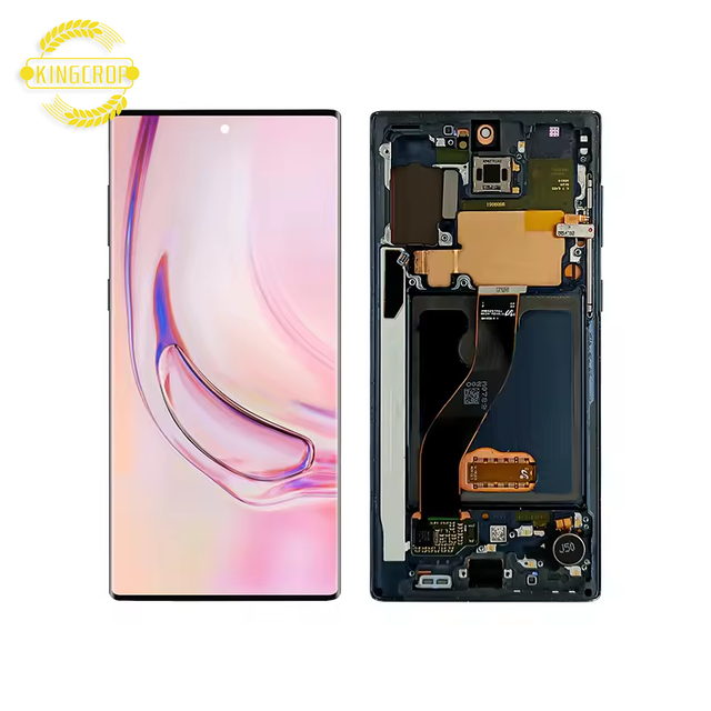 Factory Wholesale Original Super AMOLED LCD Screen for Samsung Galaxy Note 10 N970 LCD Frame Touch Display Assembly