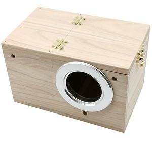 Kutu tarzı üreme kafesleri kuş yetiştiriciliği kutusu ahşap kuş papağan kafesi - Product Image 1