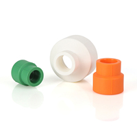 Raccords de tuyauterie en plastique PPR certifiés ISO9001 de la marque MG, surface lisse, pour l'alimentation en eau et le drainage, connecteurs à fusion par emboîtement/filetages MF