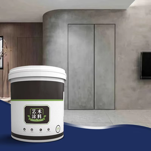 Qihang <b>Scratch</b> Resistant Emulsion Art Wall Paint Liquid Coating with Luxury Suede Texture for Hotels and Showrooms - Product Image 6