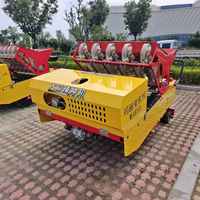Planteuse d'ail à 7 rangs haute efficacité 24 CV 2025, profondeur réglable, espacement des semis manuel, composant principal du moteur pour usage agricole