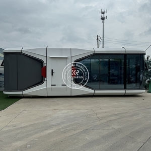 2025 Casa móvil más vendida Casa de cápsula espacial prefabricada Casa de cápsula espacial de alta calidad Precio barato - Product Image 4