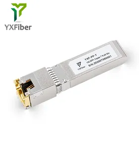 Ağ anahtarı 10Gbase-T 30M bakır SFP modülü Cat6 alıcı-verici 10000 Mbit/s SFP 10G RJ45 uyumlu SFP-10G-T-X