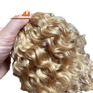 Extensiones de Cabello para Muñecas 2025, Cabello Chino en Trama, 8 Pulgadas de Largo, Rizado - Product Image 1