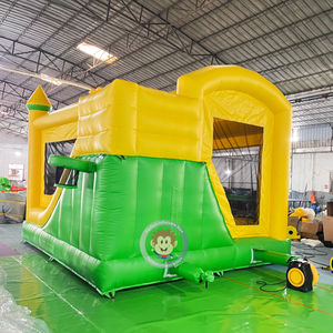 Juguetes <span class=keywords><strong>de</strong></span> <span class=keywords><strong>Bob</strong></span> <span class=keywords><strong>Esponja</strong></span> <span class=keywords><strong>de</strong></span> dibujos animados, casa inflable <span class=keywords><strong>de</strong></span> rebote y Tobogán, juguetes comerciales para niños, Castillo que rebota - Product Image 5