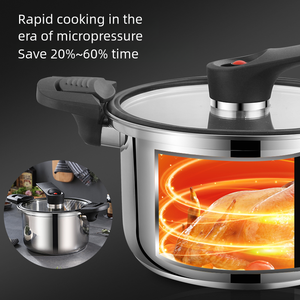 Casserole multifonctionnelle moderne antiadhésive à micro-pression pour la cuisine, idéale pour les soupes, les bouillons et les ragoûts, 20/24 cm - Product Image 4