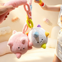 Marteau de massage manuel en peluche mignon pour le dos, masseur doux pour les épaules, jouet anti-stress pour le bureau, la maison, cadeau relaxant