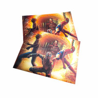 Flip gros artisanat 3d lenticulaire affiche pour impression personnalisée effet mur photo