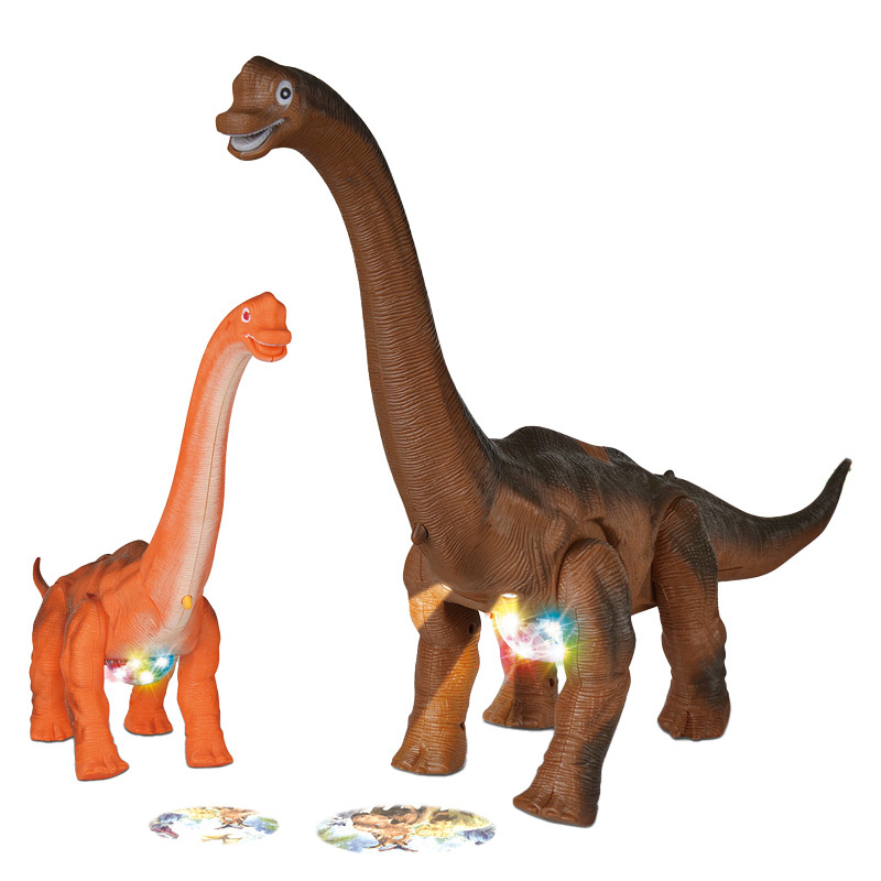 AiJH Electric Dinosaur Animal Toys LED