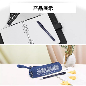 Magic Cube Grid Signature Pen 14cm <b>ABS</b> Material Personalized Stationery for Office and School Use - Product Image 1
