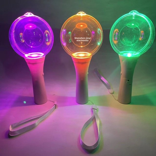 OEM K-POP Idol Stars Colorful LED Glow Stick APP Control Official Fan Light for Concerts Sports Events & Party Promotion Gifts