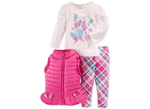 Conjuntos de Ropa Cómodos de 3 Piezas para Chicas, Populares en Línea - Product Image 3