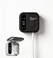 2026 Alat Sanitasi Sikat Gigi Portabel Ringkas Bertenaga Baterai 650mah dengan Layar Jam LED dan Pemanas, Baru Dirilis