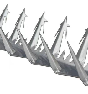 <span class=keywords><strong>Alambre</strong></span> de Púas de un Solo Filo con Recubrimiento Negro - Barrera de Seguridad Anti-Escalada para Paredes, Perímetros de Cercas y Protección de Propiedades - Product Image 2