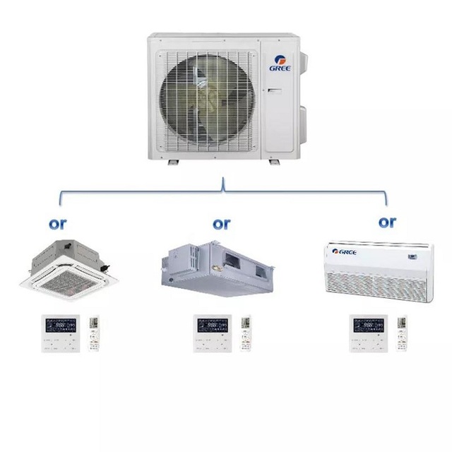 Gree 5kW U-match Type VRF Air Conditioner Duct Cooling Only AC Units Fan Coil Units Central Air Conditioning