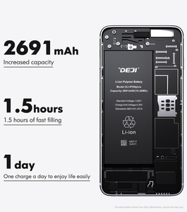 Batería de Repuesto para <span class=keywords><strong>iPhone</strong></span> <span class=keywords><strong>8</strong></span> <span class=keywords><strong>Plus</strong></span> de 2691 mAh - Product Image 6