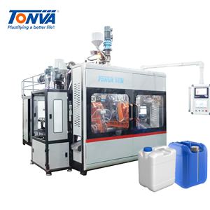 Machine de moulage par soufflage de barils de jerrican d'huile en plastique TONVA 5ltr - Product Image 1