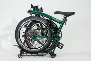 Vélo <span class=keywords><strong>pliable</strong></span> CRANSTON D10 avec frein à disque hydraulique, 20 pouces, 9 vitesses, acier au chrome-molybdène, <span class=keywords><strong>pliable</strong></span> en trois parties - Product Image 5