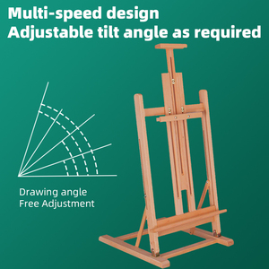 Giá đỡ nâng cao cho học sinh nghệ thuật Panwenbo Giá vẽ để bàn lớn gấp đa năng Giá vẽ để bàn để vẽ - Product Image 5