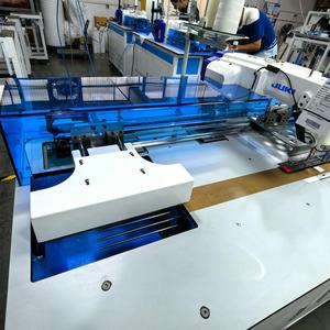 Automatische Industrielle Flachbett-Nähmaschine mit Motor für Hemd-Taschen-Saumnaht TS-320HM Hochgeschwindigkeit Hohe Produktivität - Product Image 2