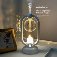 Diffuseur d'huiles essentielles avec activation par capteur pour la maison, le bureau, l'hôtel et la voiture - Fonctionne sur piles, grande capacité, design portable