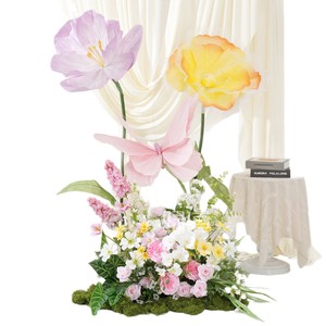 Arreglo Floral Decorativo de Gran Tamaño Greenway, Diseño de Paisaje con Flores de Papel, para Piso - Product Image 5