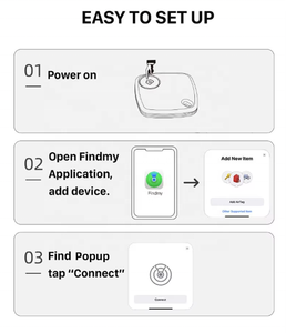 Localizador GPS para Niños con Logotipo Personalizado, MFI, Resistente al Agua IP67, Localizador Antirrobo para Vehículos, Mini Buscador <span class=keywords><strong>de</strong></span> Objetos Portátil - Product Image 5