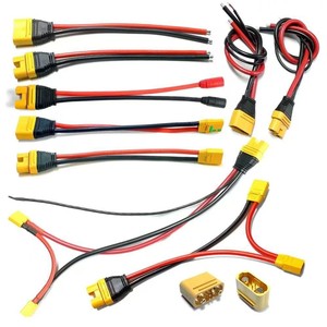 XT90 <b>Plug</b> In <b>Power</b> Supply <b>Adapter</b> 2.5 Square Copper Wire DC Output For Model Aircraft Solar Battery Connection - Product Image 3
