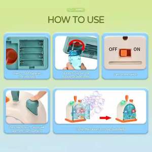 ITTL rêveuse <span class=keywords><strong>maison</strong></span> bulle Machine avec lumière automatique fantaisie bulle souffleur Machine en plein air <span class=keywords><strong>savon</strong></span> eau jouet meilleur cadeau pour les enfants - Product Image 6