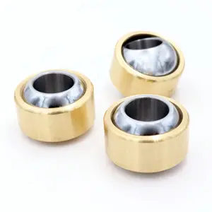 Cuscinetto a gabbia in ottone con cuscinetto a sfera sferico con cuscinetto a sfera GE10PW con 10x22x14mm