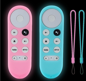 อะไหล่ฝาครอบสำหรับ <span class=keywords><strong>Chromecast</strong></span> พร้อม <span class=keywords><strong>Google</strong></span> TV <span class=keywords><strong>2020</strong></span>รีโมทคอนโทรลเคสซิลิโคน - Product Image 1