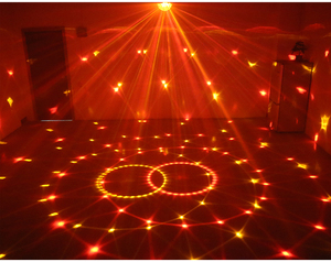 6 Bolas de Cristal de Plástico con Luces LED de 1w, Cambio de <span class=keywords><strong>Color</strong></span>, para <span class=keywords><strong>Discoteca</strong></span> - Product Image 4