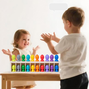 Creative Little Fish Matching Puzzle Multifunctional Educational Toy Color and Shape Cognition Learning Game for Preschool Kids - Product Image 6