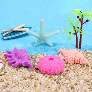 Produttori fornitura diretta resina <span class=keywords><strong>stella</strong></span> marina stile mediterraneo acquario decorazione in resina artigianato - Product Image 2
