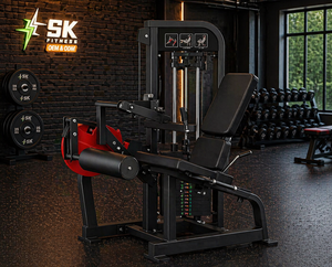 Macchina Combinata SK-Commercial per Estensione e Flessione Gambe, Attrezzatura da Palestra per Allenamento di Forza - Product Image 1